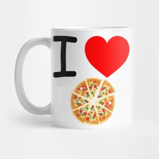 I Heart Pizza Mug